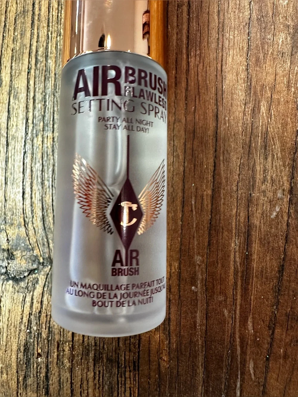 Charlotte Tilbury Airbrush Flawless Setting Spray - Rose Gold Cap